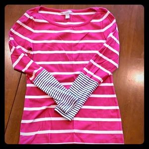 Banana republic striped shirt